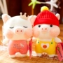 Metoo Mickey Rabbit Zodiac Pig Đồ chơi sang trọng Sức sống Pig Bao Doll Pig Pig Năm Linh vật Heo Doll Quà tặng hội nghị thường niên - Đồ chơi mềm chơi trẻ em