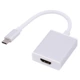 Серебряный одиночный порт HDMI