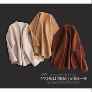 Hàng hóa tốt cần phải sớm! Phiên bản đơn giản và thời trang của chiếc áo len ngắn hai mặt nữ J1 6 76 áo khoác nữ hot trend 2021