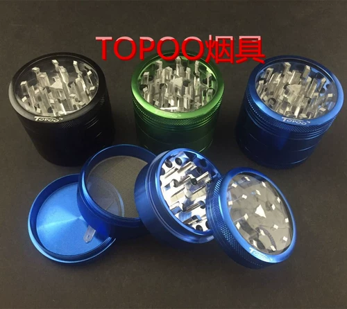 БЕСПЛАТНАЯ ЭКСПОРТАЯ БУТИКА 4 -слоя ЧПУ алюминиевые сигареты 56*50 мм измельчение очень тонкое