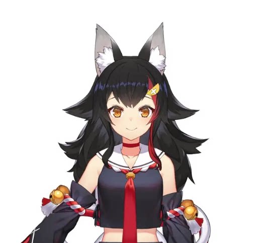 [SANI nest] Hololive Great God 澪 COS wig Ears Virtual Idol Trainee