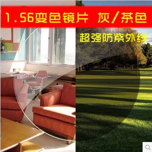 Линзы с изменением цвета миопии могут стать серыми/коричневыми, радиационными и ультрафиолетными смоляными линзами