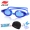 Mũ bơi miễn phí Kính râm Jiejia HD Kính bơi cận thị kính chống nước chống sương mù nam và nữ kính bơi