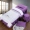Đơn giản thêu bông denim bedspread vẻ đẹp massage salon massage bedspread bìa dày gia đình duy nhất của trí thứ tư với lỗ - Trang bị tấm