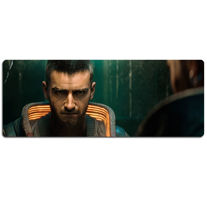 Киберпанк 2077Киберпанк Кнурвис игровое периферийное устройство супер большой мыши коврик