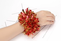 Красный плюс золотой шелк