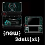 NEW3DSLL3DSXL miếng dán máy giảm đau Hatsune Miku3ds dán màu anime đau dán phim hoạt hình màu - DS / 3DS kết hợp hình dán 3d cho máy chơi game