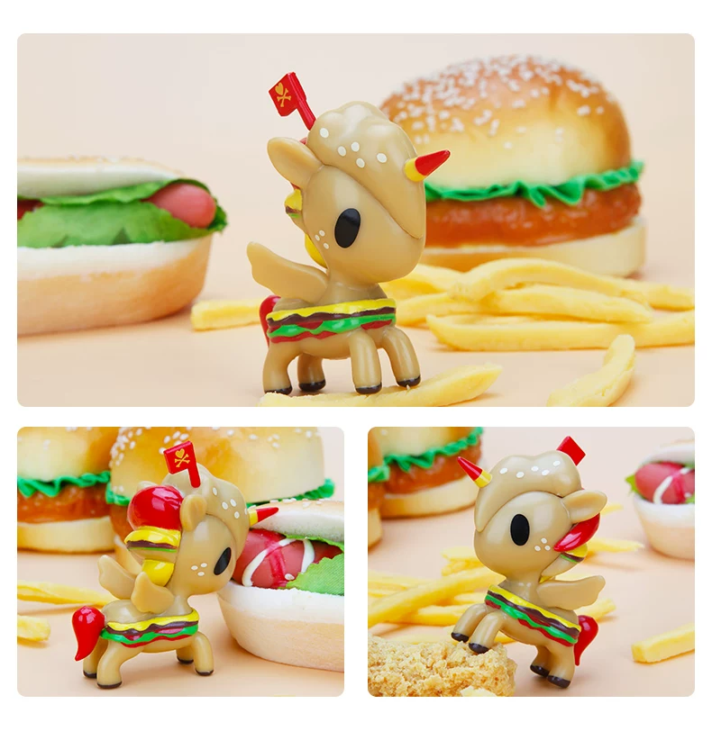 «[Genuine Spot] Tokidoki Unicorn Family 7th Generation Box Hand -Office Anime Swing Birthday Gifts»