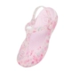 Giày dép nhựa y tế cho y tá nhân viên y khoa nữ dép quai hậu họa tiết hoa thời trang chống đau mỏi chân
