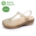 dép quai ngang nữ đế cao VEBLEN Crocs Nữ Y Tá Dép Bệnh Viện Điều Dưỡng Phòng Thí Nghiệm Chống Trơn Trượt Dép Thoải Mái Mũi-Nắp Giày Nữ dép quai hậu nữ dép quai hậu nữ hot 