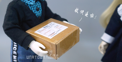 taobao agent BJD6 points 4 points SD baby uses camera props ornaments mini courier parcel