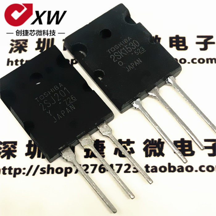 【JXW】 Совершенно новый 2SK1530 2SJ201 TO3P для сопряжения мощных аудиосигналов, 20 пар специальных предложений Изображение 1