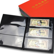 Альбом для нумезматики 明泰pccb纸币册 黑底三行10页60格收藏册空册人民币收藏册定位册