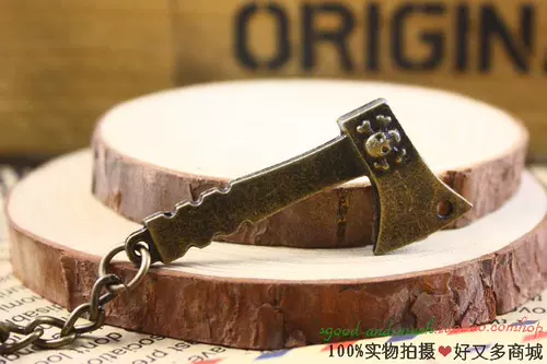 Маленький металлический брелок, креативный аксессуар