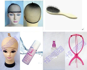 taobao agent 十夜寓言 COS wig care liquid steel combed net hair rack fixed water six -piece set care set