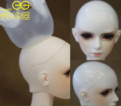 taobao agent Yingu House [Spot] BJD silicone head cover is 1/3, 1/4, 1/6 minutes, 1/8, 1/12,