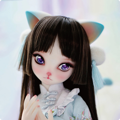 taobao agent [Aimerai] LAN Lan Cat Series 1/4 female baby BJD/SD doll full set