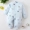 Quần áo ấm cho bé sơ sinh một mảnh Quần áo sơ sinh cho bé Áo cotton cotton mùa thu đông mặc 0 mùa đông 1 tuổi 3 tháng