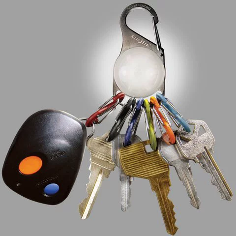 Spot Special Price Nite Ze/American Naiai Keylit с легкой нержавеющей сталью 8 -характер для ключей