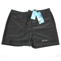 Голдел монохромные плавающие сундуки мужские брюки для плавания (черный)