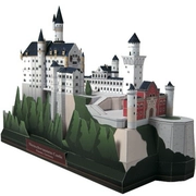 Full 68 model Mô hình giấy thủ công 3D Kiến trúc cổ điển thế giới DIY Đức Neuschwanstein với mô tả giấy - Mô hình giấy