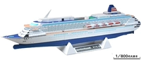 Full 68 vận chuyển mô hình giấy lao động thủ công 3D DIY 1: 800 Flying Bird Số 2 tàu chở khách với mô tả giấy - Mô hình giấy 	mô hình giấy ghép