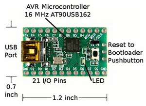 Teensy USB Development Board AVR MKII USB ISP Line AT90USB162