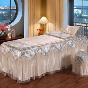 Cao cấp đẹp bedspread massage tại thẩm mỹ viện là một gia đình bốn bông trải giường nhỏ phong cách châu Âu sang trọng màu rắn có thể được tùy chỉnh - Trang bị tấm