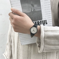Трендовые свежие универсальные часы для влюбленных, в корейском стиле, простой и элегантный дизайн