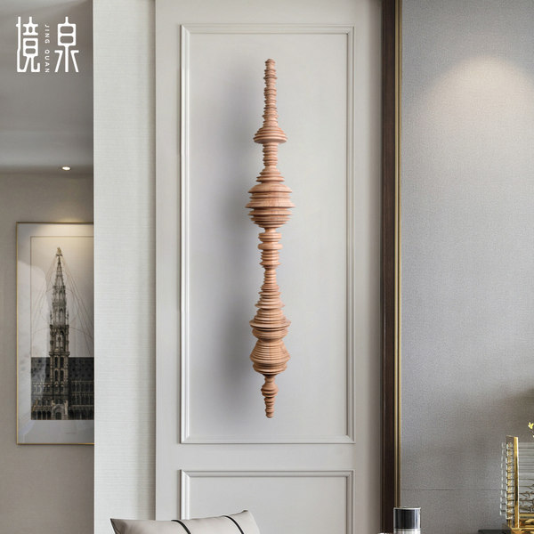 Современная резная настенная подвеска для отеля, креативный декор, простой и элегантный дизайн