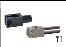 Химическое оборудование 光轴单孔连接件360旋转支架可自由旋转固定夹支柱固定块万向轴夹