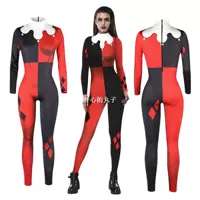 Suicide Squad Harley Quinn Jumpsuit Catsuit Sexy Cosplay Cos