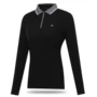 Ưu đãi đặc biệt 2018 mùa thu mới Hàn Quốc mua quần áo golf nữ nửa dây kéo cổ áo tay áo dài golf - Thể thao sau bộ thể thao uniqlo