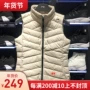 Li Ning xuống vest nữ đào tạo mùa đông áo khoác ấm đứng cổ áo vịt trắng xuống quần áo thể thao ngắn AMRN018 áo tank top gym
