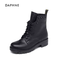 [Обработка очистки] Daphne Street Fashion Martin Boots Tid
