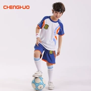 Quần áo tuyết đích thực Yian quần áo bóng đá trẻ em phù hợp với quần áo đào tạo học sinh - Thể thao sau