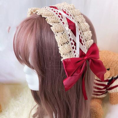 taobao agent Japanese hair accessory, Lolita style, french style