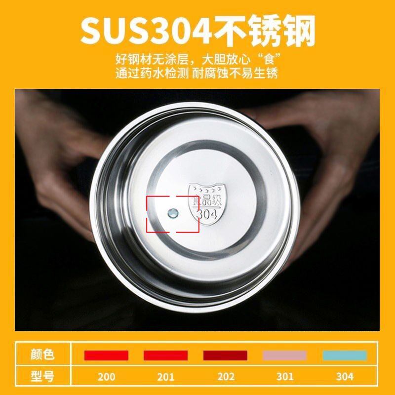 .new 304 Stainless steel Crisper Three With cover Canister circular Fresh Bowl Storage box Refrigerator Shelvesin the Tableware , Fresh container/Fresh Containers , Crisper  category - from Buy2taobao.com to provide professional Taobao agent buy service
