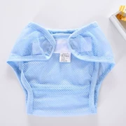 Quần túi tã vải tã túi nước tiểu tã tã có thể giặt quần nam bé sơ sinh cố định rò rỉ nước tiểu - Tã vải / nước tiểu pad