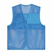 Lưới thoáng khí vest vest tùy chỉnh nam quảng cáo phần mỏng lưới tình nguyện vest tùy chỉnh in logo - Áo thể thao