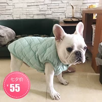 Quần áo nhỏ chiến đấu với chó quần áo cotton thú cưng bông Teddy hơn gấu Keke Bago dày áo vest cotton - Quần áo & phụ kiện thú cưng áo múa lân cho chó