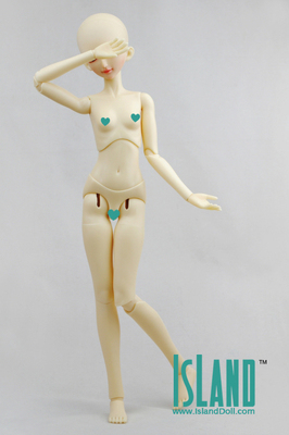 taobao agent Islanddoll Island Society Original Design Genuine 4 -point BJD Female No. 2 ID45 small breast F series