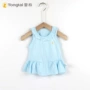 Tong Tai mùa hè váy bé gái mới váy ren váy 1-3 tuổi bé gái bé ngoại công chúa bé - Váy váy đầm cho bé sơ sinh