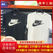 Nike ngắn tay nam 2019 xuân mới cổ tròn thoáng khí thoải mái thể thao và giải trí Áo thun AR5005-010-101 - Áo phông thể thao