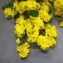 Hoa lụa nhựa cắm hoa hàng rào hoa nhân tạo mô phỏng hoa đặt phòng khách trang trí nội thất trang trí đồ trang trí hạt cải dầu - Hoa nhân tạo / Cây / Trái cây bình hoa hồng giả đẹp