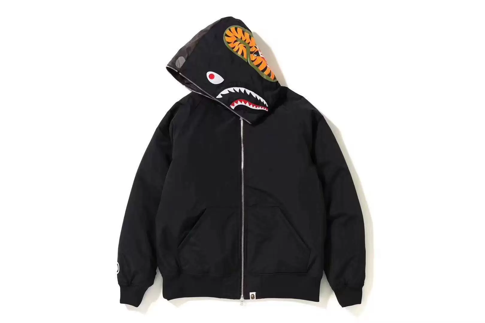 Camouflage black shark, down jacket, 2018, (Physicals)