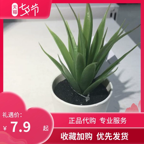 Ikea Homegic Boypasing Ficca искусственное растение с цветочными горшками, крытые/наружные мясо, 6 см.