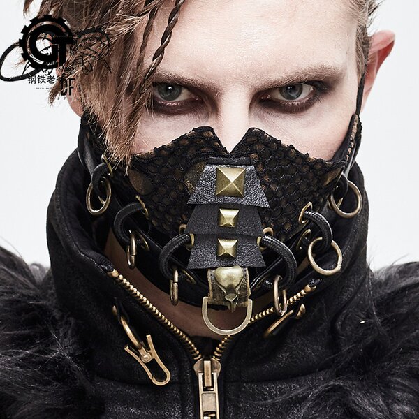 Маска, xэллоуин, выпускной вечер, косплей, в стиле панк