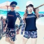 2017 Hàn Quốc dài tay đôi đồ bơi nữ chia tay boxer phù hợp với đồ bơi XL chống nắng nhanh khô - Vài đồ bơi đồ đi biển cho cặp đôi