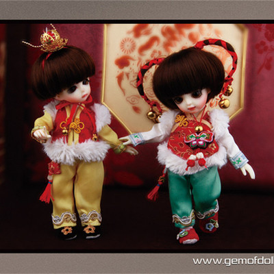 taobao agent [GEM Clothing] BJD doll girl costume Ferbby Phoebe the same set 1/8 costume